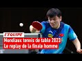 Mondiaux tennis de table 2023 - Le replay de la finale messieurs