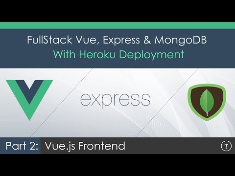 Full Stack Vue js Express MongoDB 1 Express API