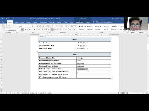 PRAK JARKOMDAT 11.6.6 Lab Calculate IPv4 subnets