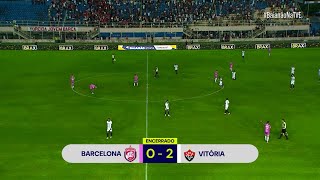 Barcelona 0 x 2 Vitória