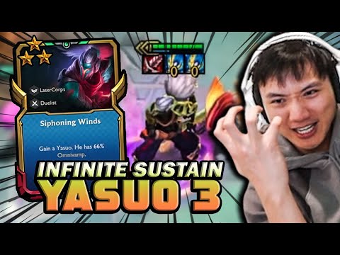 How to get INFINITE Sustain with Yasuo's Hero Augment