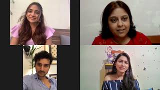 Candid chit chat with Anant Joshi , Rutpanna Aishwarya and Jiya Shankar for Virgin Bhasskar Season 2 video