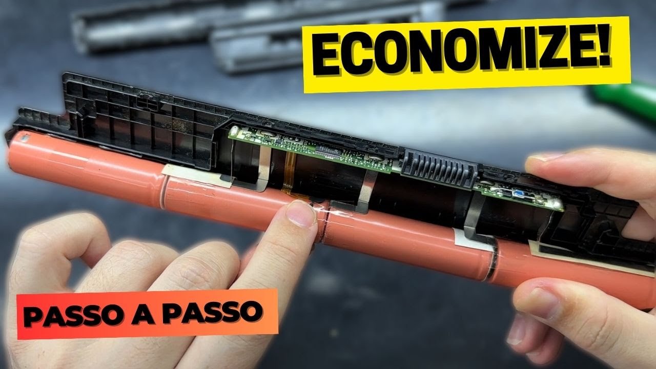 Como consertar/recuperar baterias de notebook!