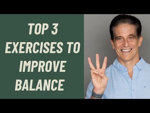 Seniors: TOP THREE  EXERCISES TO IMPROVE BALANCE AND WALKING