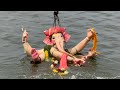 BIg Hyderabad Ganpati Visarjan 2025 Tank Bund Ganesh Nimajjanam 2025 Hyderabad Ganesh Immersion