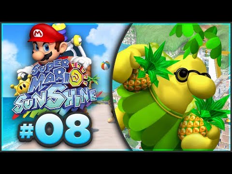 Super Mario Sunshine 100% Walkthrough | ALL Delfino Plaza Shine Sprites! [Episode 8 🔴LIVE]