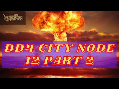 DD4 CITY MISSION 12 - PART 2 - MSF -  Marvel Strike Force