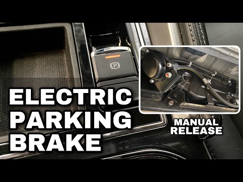 HOW TO RELEASE ELECTRIC PARKING BRAKE (EPB) MANUALLY | Mitsubishi Montero Sport