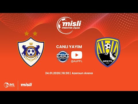 Misli Premyer Liqası 2025/2026 XVII tur “Qarabağ” – “Kəpəz”