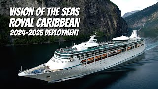Royal Caribbean Vision of the Seas | New Itinerary Overview 2024 - 2025