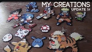 preview picture of video 'Perler \ Hama \ Pyssla Beads Creations - Update 1#'