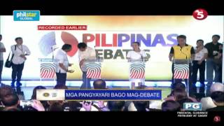 Pre-debate squabbling among bets over 'rules'