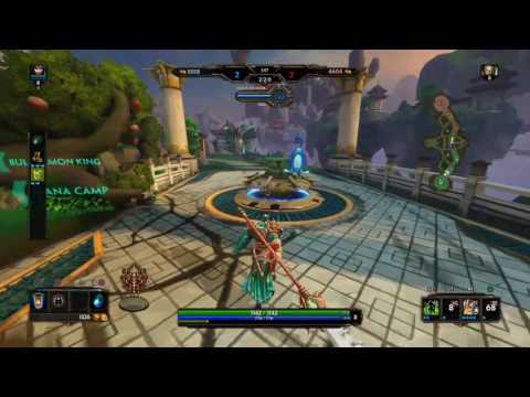 Smite on my way to grandmasters guan yu vs AMC #5