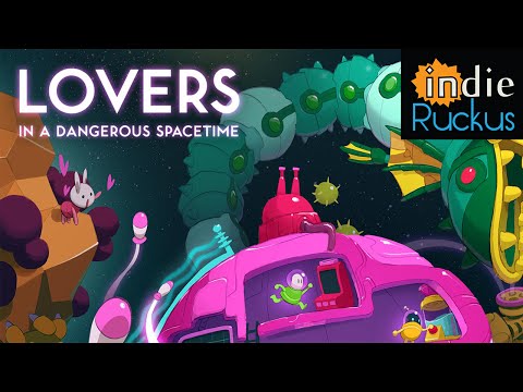 Let's Play Lovers in a Dangerous Spacetime // First 45 mins