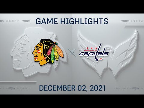 NHL Highlights | Blackhawks vs. Capitals- Dec 2, 2021