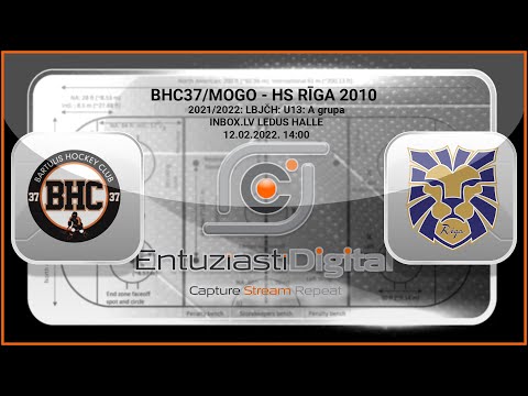 2021/2022: LBJČH: U13A - BHC37/Mogo - HS Rīga 2010