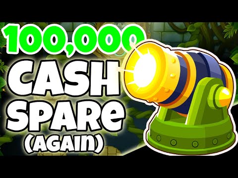Can Bomb Blitz Beat Sanctuary CHIMPS With 100k Cash Spare? - Bloons TD 6