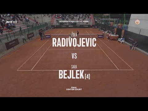 Lola Radivojevic (SRB) vs  (4) Sara Bejlek (CZE) - Game, Set and Match Point