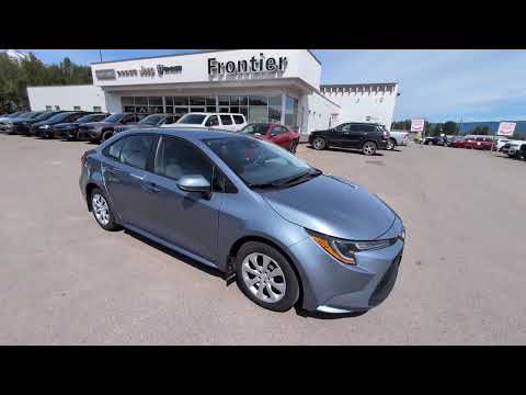 2023 Toyota Corolla LE CVT in Gray for sale at Frontier Chrysler Dodge Jeep Ram Fiat Ltd. in Smithers, BC