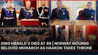 King Harald V Dies at 89 | Norway Mourns as Haakon Becomes New King | AC13