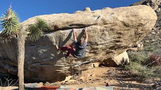 Video thumbnail of Meadows Direct, V6. Joshua Tree