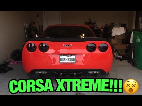 C6 Corvette Headers and Corsa Xtreme Exhaust