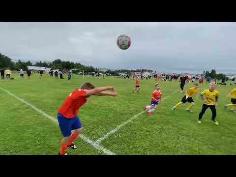 2022 Kokkola Cup K-Pallo - FC Ylivieska keltainen