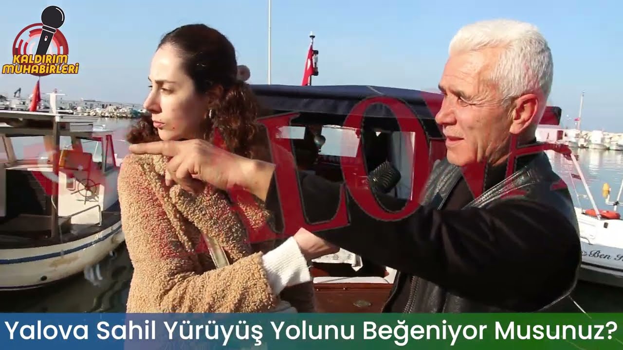 Kaldırım Muhabirleri; Vatandaşlar Yalova Sahil Yolu’ndan Memnun mu?