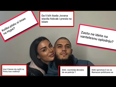 Ponovo  RIJALITI? Zasto si promenio veru? Zasto nemate DECE, KAD CE SE JOVANA POKRTI! VASA PITANJA!