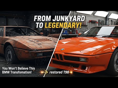 Thumbnail for Abandoned BMW M1 1980 Restored to Perfect Glory | Legendary ASMR Car Rebuild | Car Restoration by Supercar, BMW M1, BMW, Car