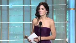 Sandra Bullock wins a Golden Globe for 'The Blind Side'! - 2010