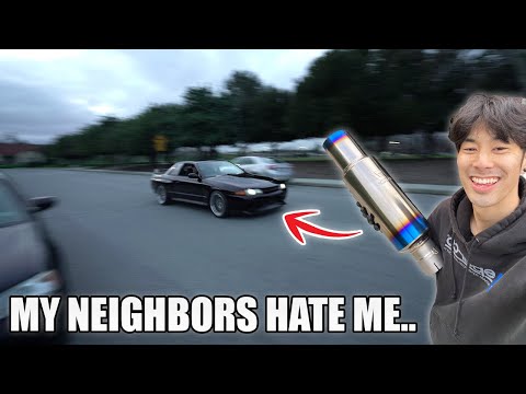 I Got A Full Titanium Exhaust For My R32 GTR! | TOMEI GANG!