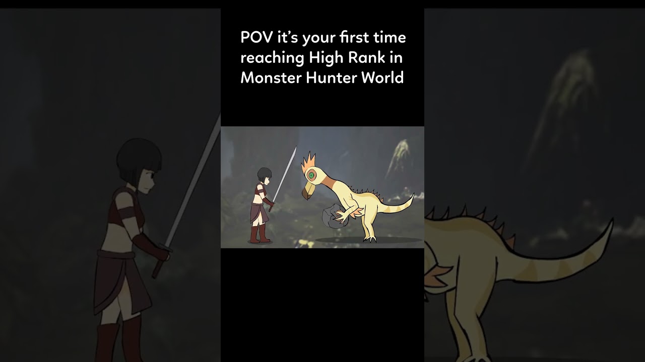 First time entering High Rank in MHW