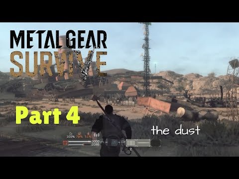Metal Gear Survive Gameplay Part 4 Scavenging the Dust Re-upload