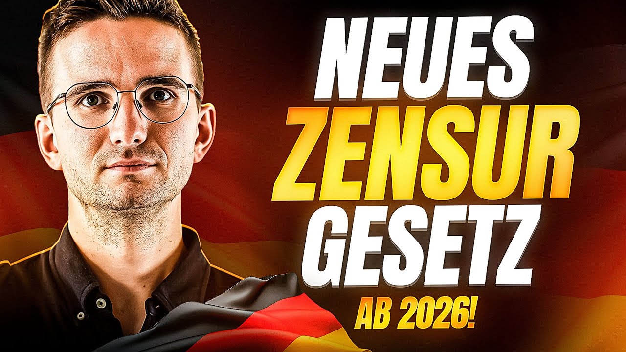 ZENSUR GESETZ 2026: MEINUNG ab sofort STRAFBAR?! (Meinungsfreiheit in Gefahr)