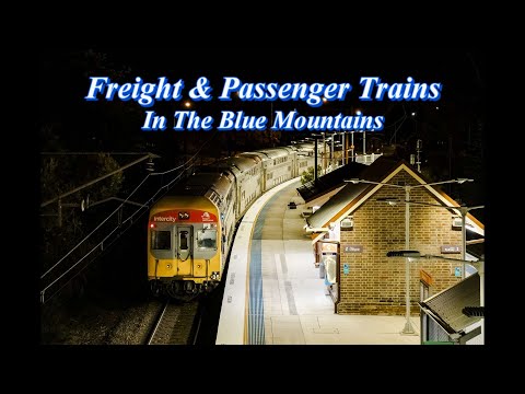 Trackside: Freight & Passenger Trains In The Blue Mountains: Australian Trains