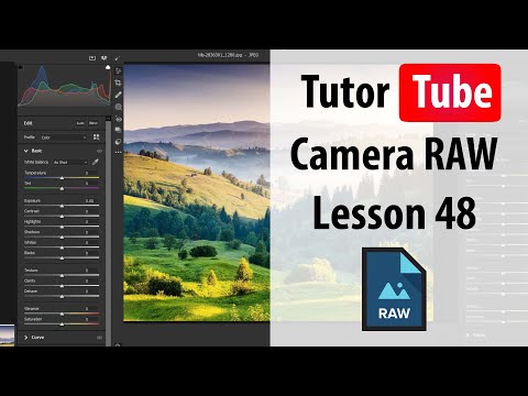 Adobe Camera RAW Lesson 1 Accessing Adobe Camera RAW in Adobe Bridge