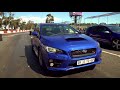 DRAG RACE! Subaru WRX STI vs. All-New VW Golf R