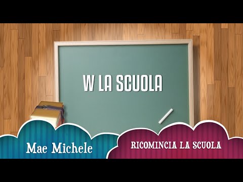 RICOMINCIA LA SCUOLA canzone per bambini primo giorno di scuola