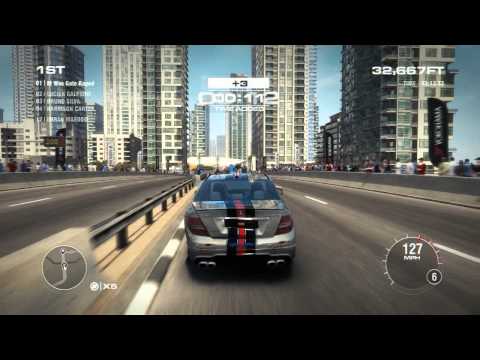 GRID 2 PC Gameplay [HD] - Mercedes-Benz C63 AMG on Nixon Checkpoint Series, WSR Season 3