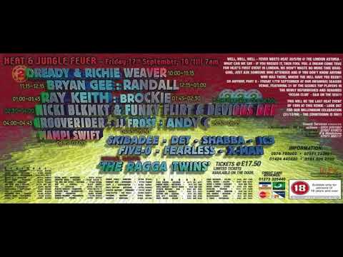 Bryan Gee Mcs Eksman Sugars Heat Fever (12th September 1999) (Rare)