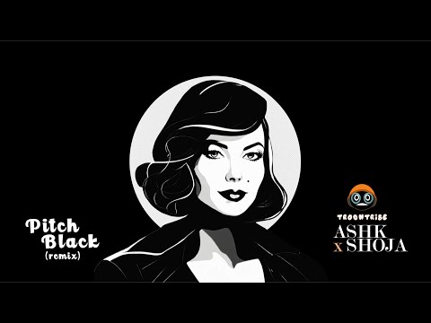 Ashk x Shoja ft. Dang Show, Ali Zandevakili, Saeed Atani (Remix) - Pitch Black [Audio Visualizer]