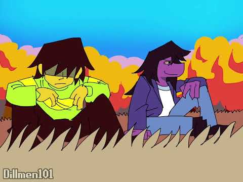 Kris and Susie a DELTARUNE animation
