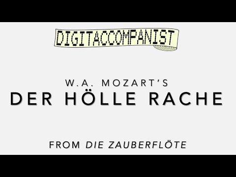 Der Hölle Rache – Digital Accompaniment