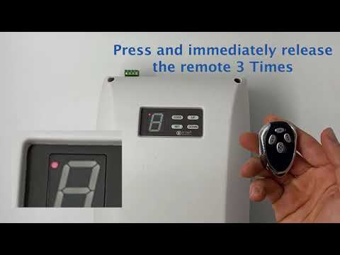 How to code your Smart Openers Remote into the Motor