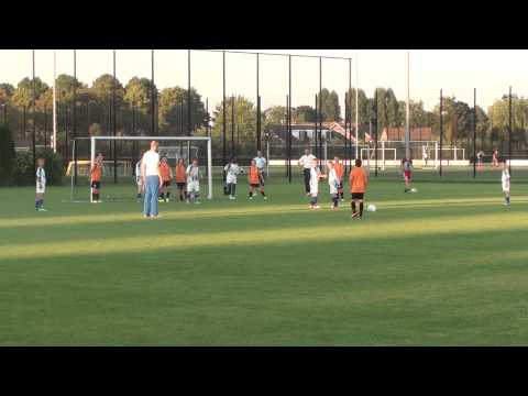 5 september 2013 beker De Meern E1-Vreeswijk E1 12-1  Vrije trap (doelpunt )Rodrigo