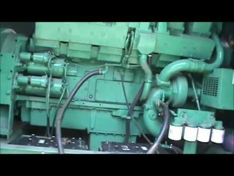 Cummins KTA38-G2 800 kW 480V Enclosed Diesel Generator Set
