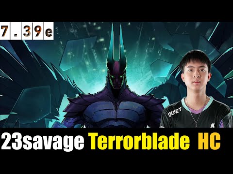 🤯 23savage [Terrorblade] HC 7.39e - DOTA 2 HIGHEST MMR MATCH#dota2   #dota2gameplay