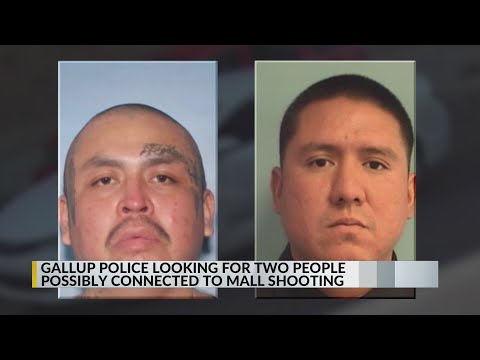 Gallup police looking for 2 people possibly connected to mall shooting