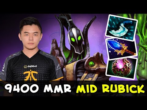 9400 MMR mid Rubick by MidOne — insane close game